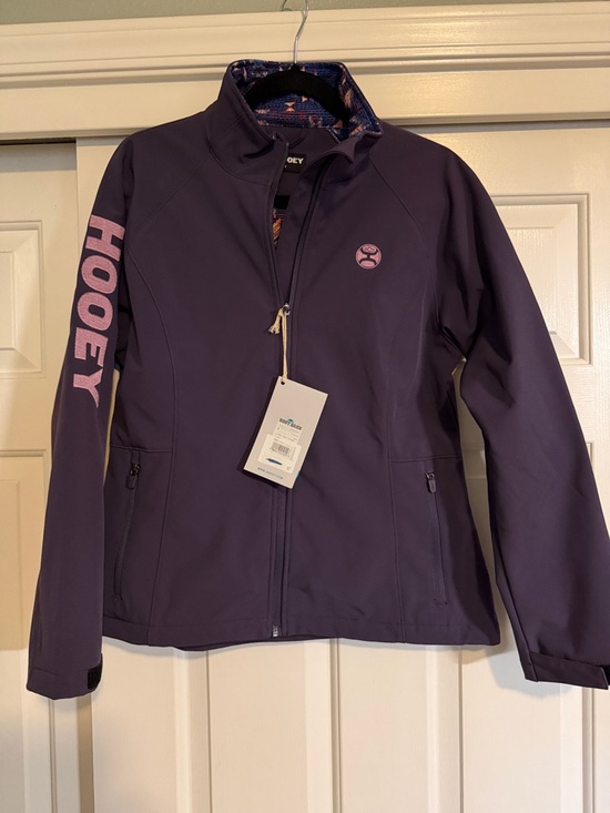 Hooey Jackets & Blazers - NWT Hooey Women's Deep Purple Softshell Jacket